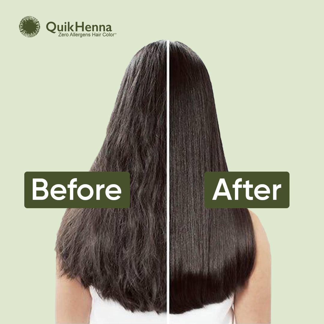 QH+ QuikHenna CHROMA Organic Gel 100% Pure Natural Zero Allergens Hair Color- 140gm- 2N Soft Black - BuyPureNaturals