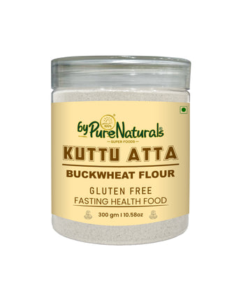 byPurenaturals Kuttu Atta - Buckwheat Flour - GLUTEN FREE READY TO USE ATTA 300gm