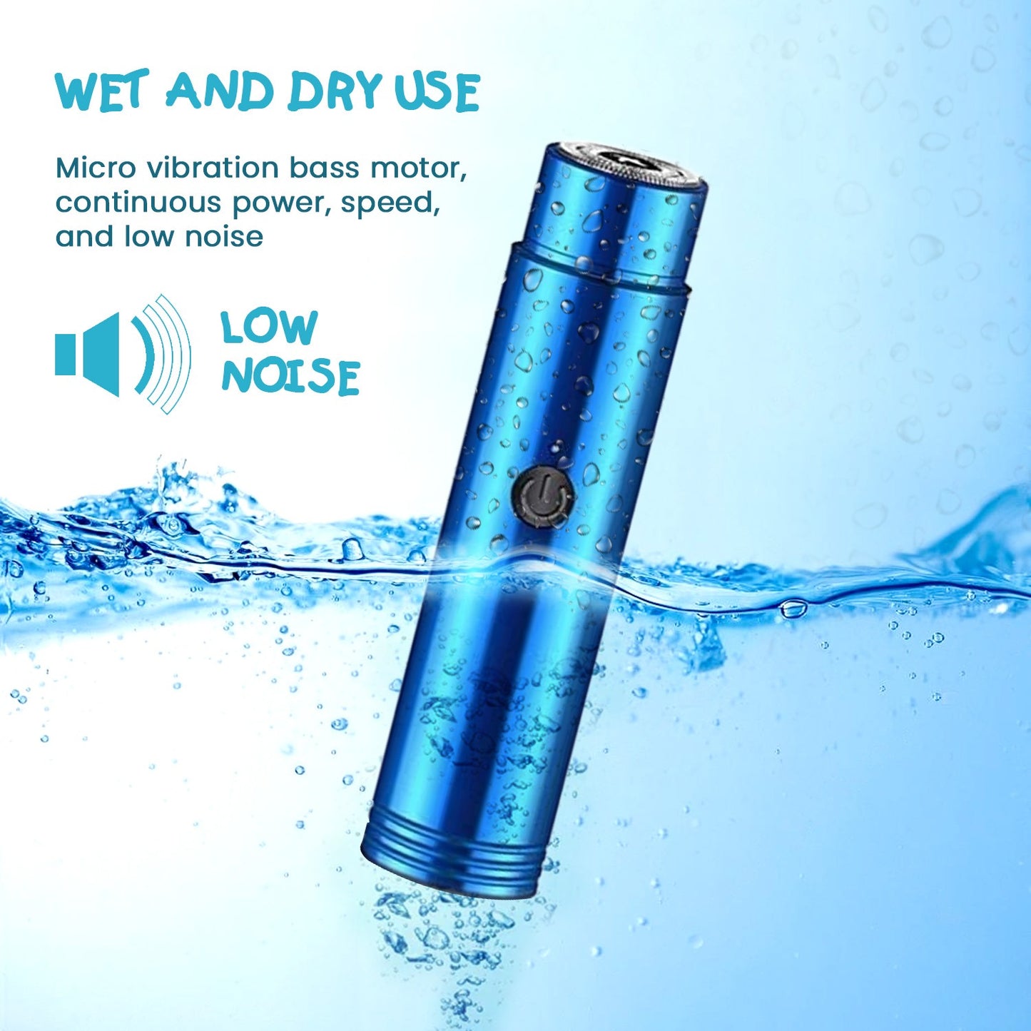 Puremedi Pocket Electric Trimmer for Men and Women Painless Trimmer for Face and Under Arms