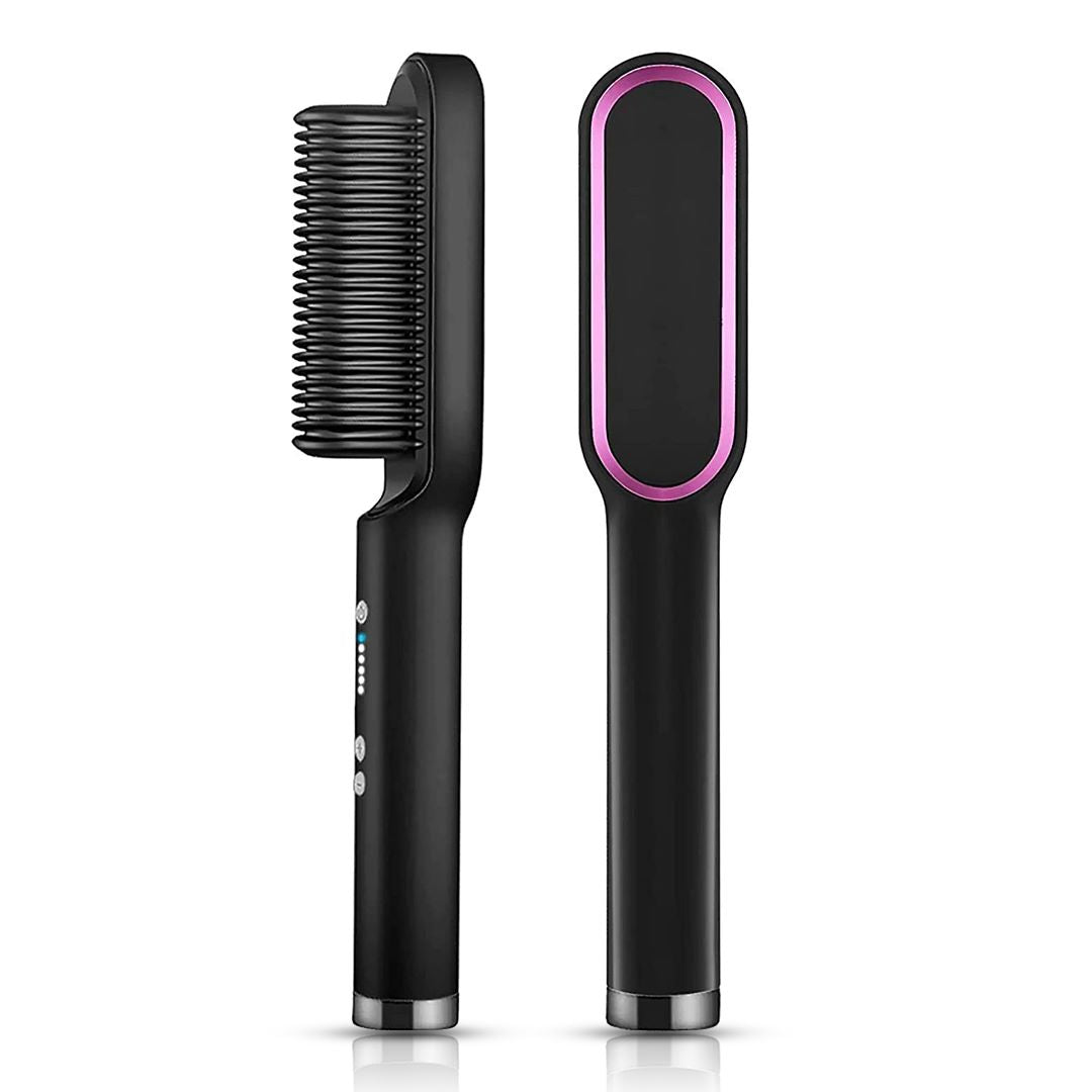 Hair Straightening Brush Comb
