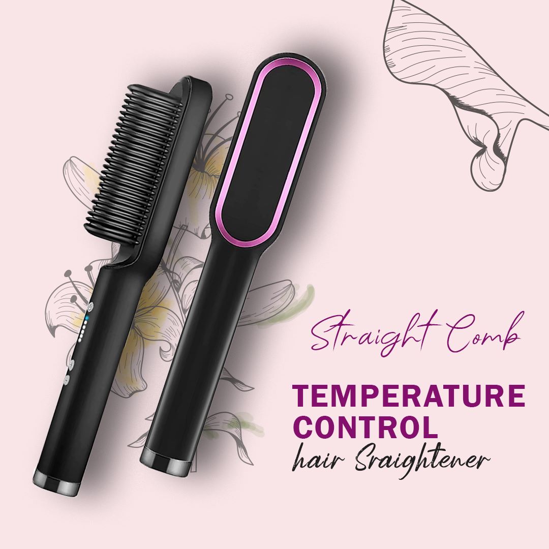 Hair Straightener comb Brush