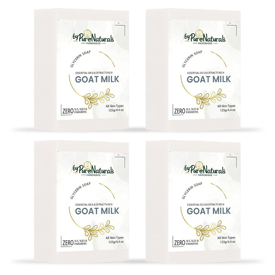 byPureNaturals Organic Goat Milk Soap For Men Women 125gm
