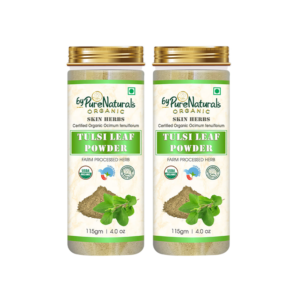 Organic Tulsi Leaf Herb Powder byPureNaturals-7