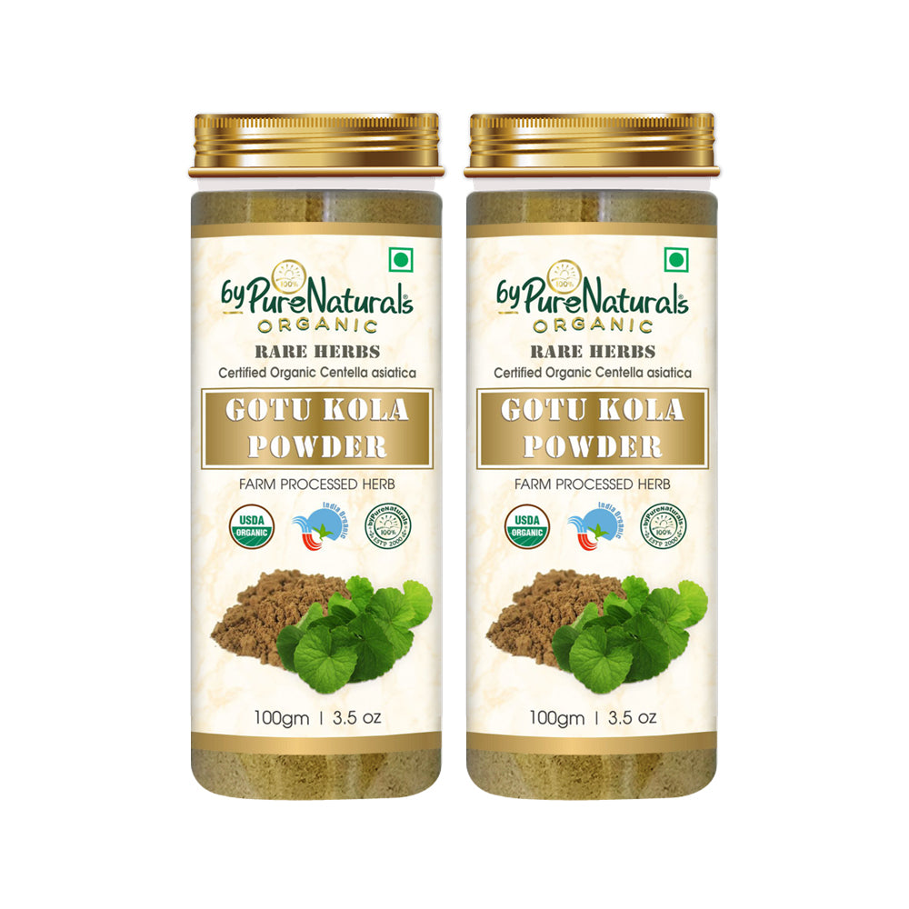 Organic Gotu Kola Powder byPureNaturals-7