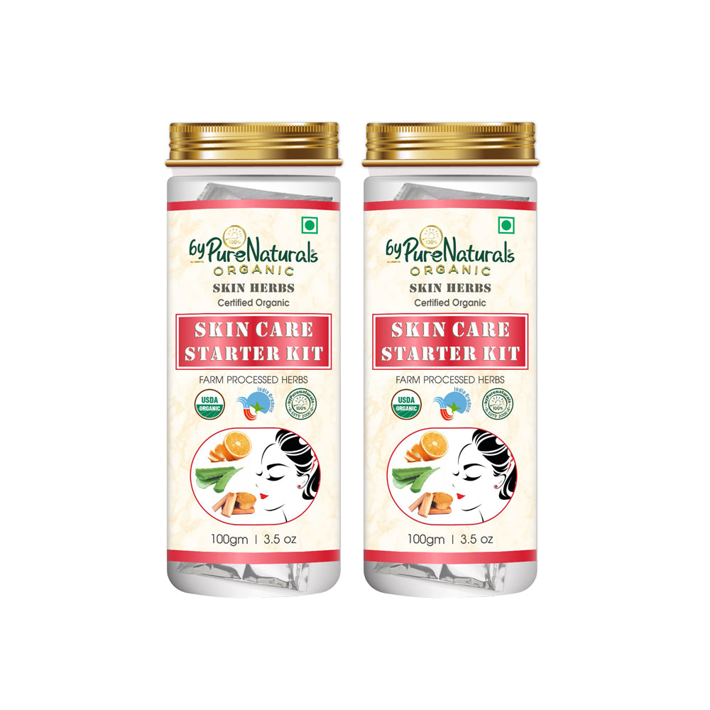 Skin Care Starter Herbal Powder Pack byPureNaturals-7