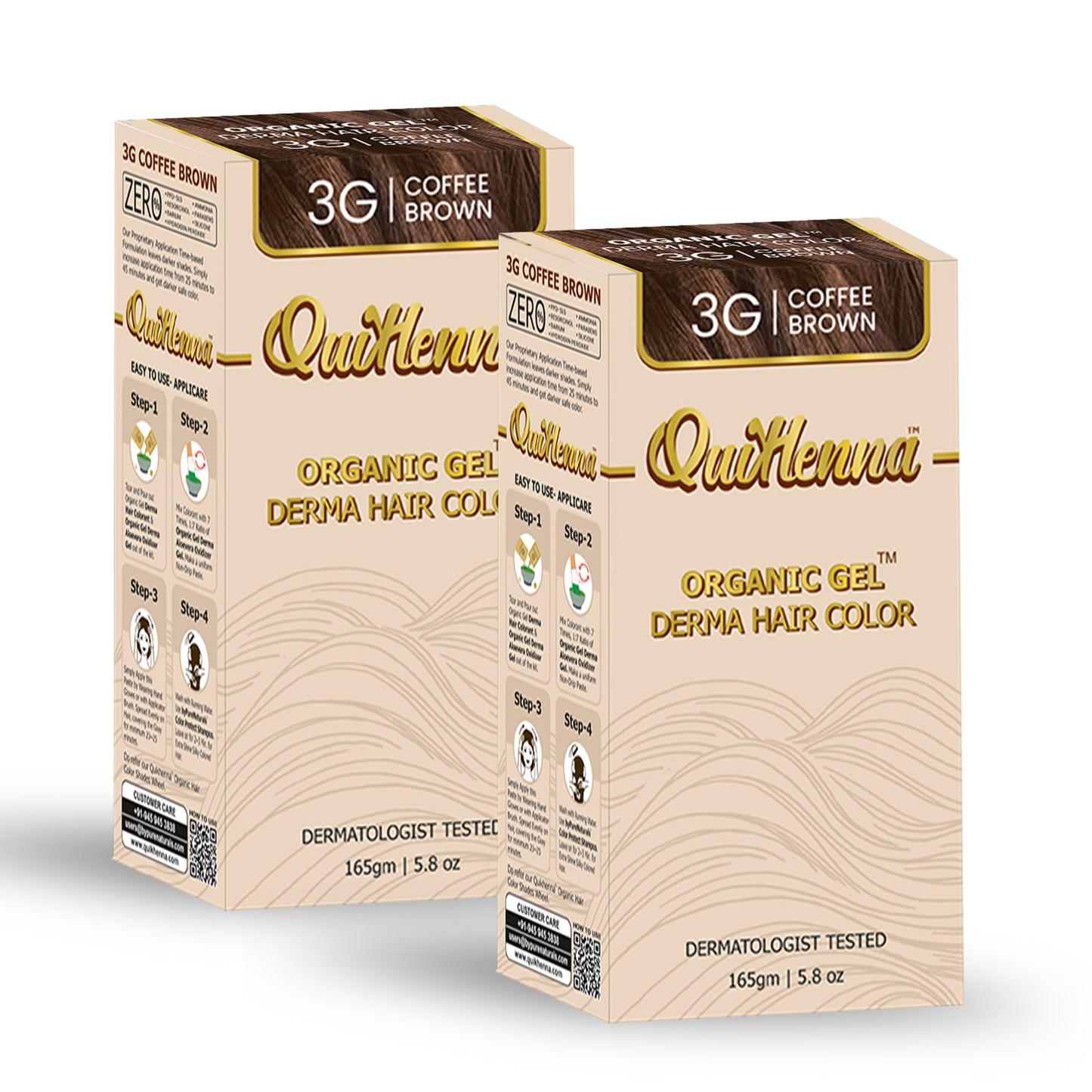 Quikhenna Derma Organic Gel Hair Colour byPureNaturals-12