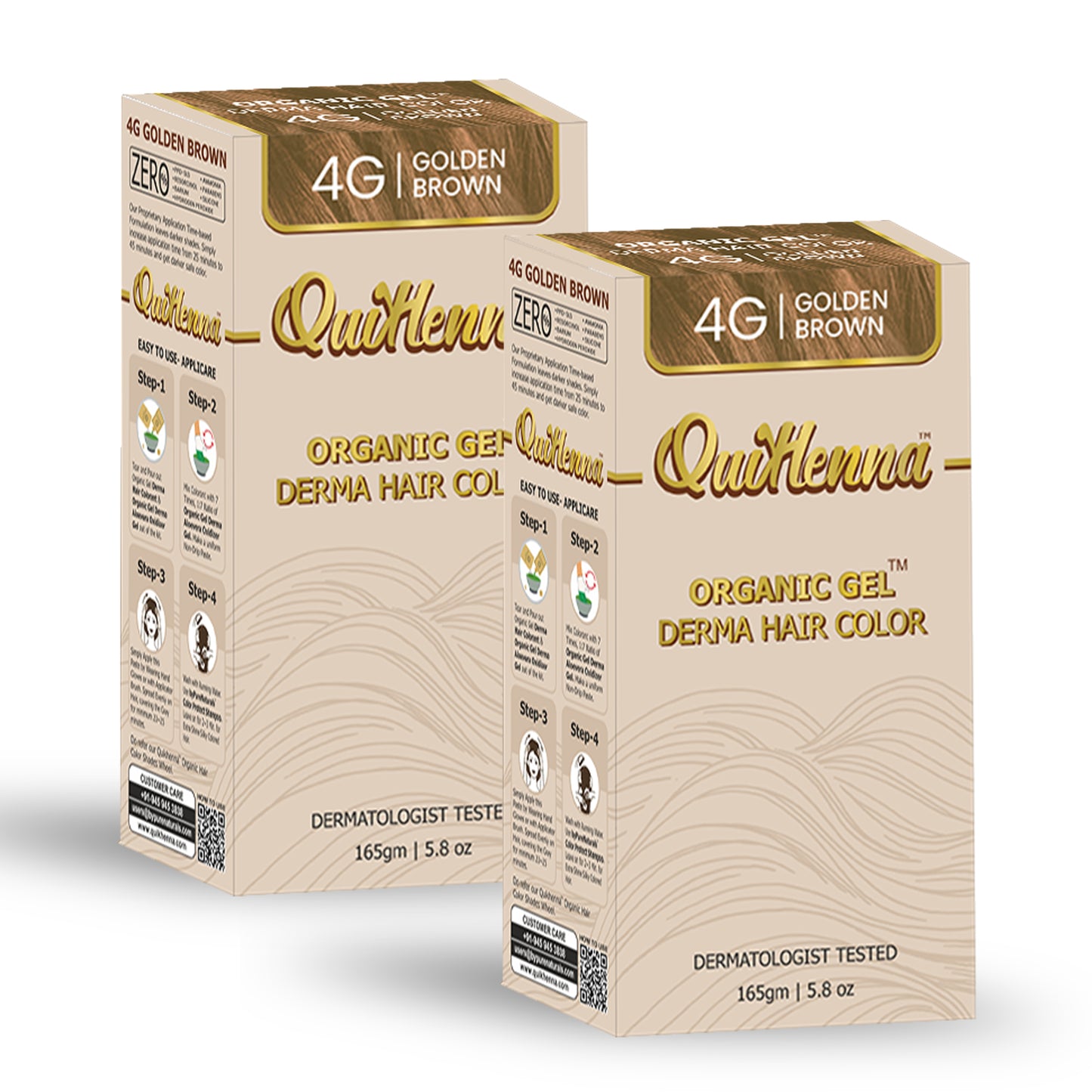 Quikhenna Derma Organic Gel Hair Colour byPureNaturals-16
