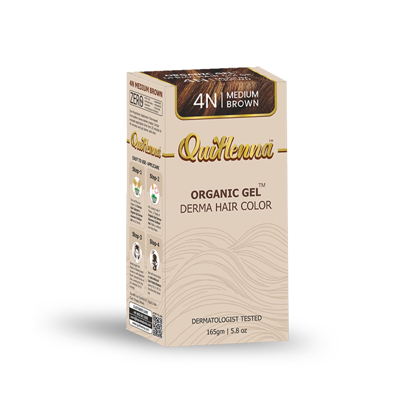 Quikhenna Derma Organic Gel Hair Colour byPureNaturals-17