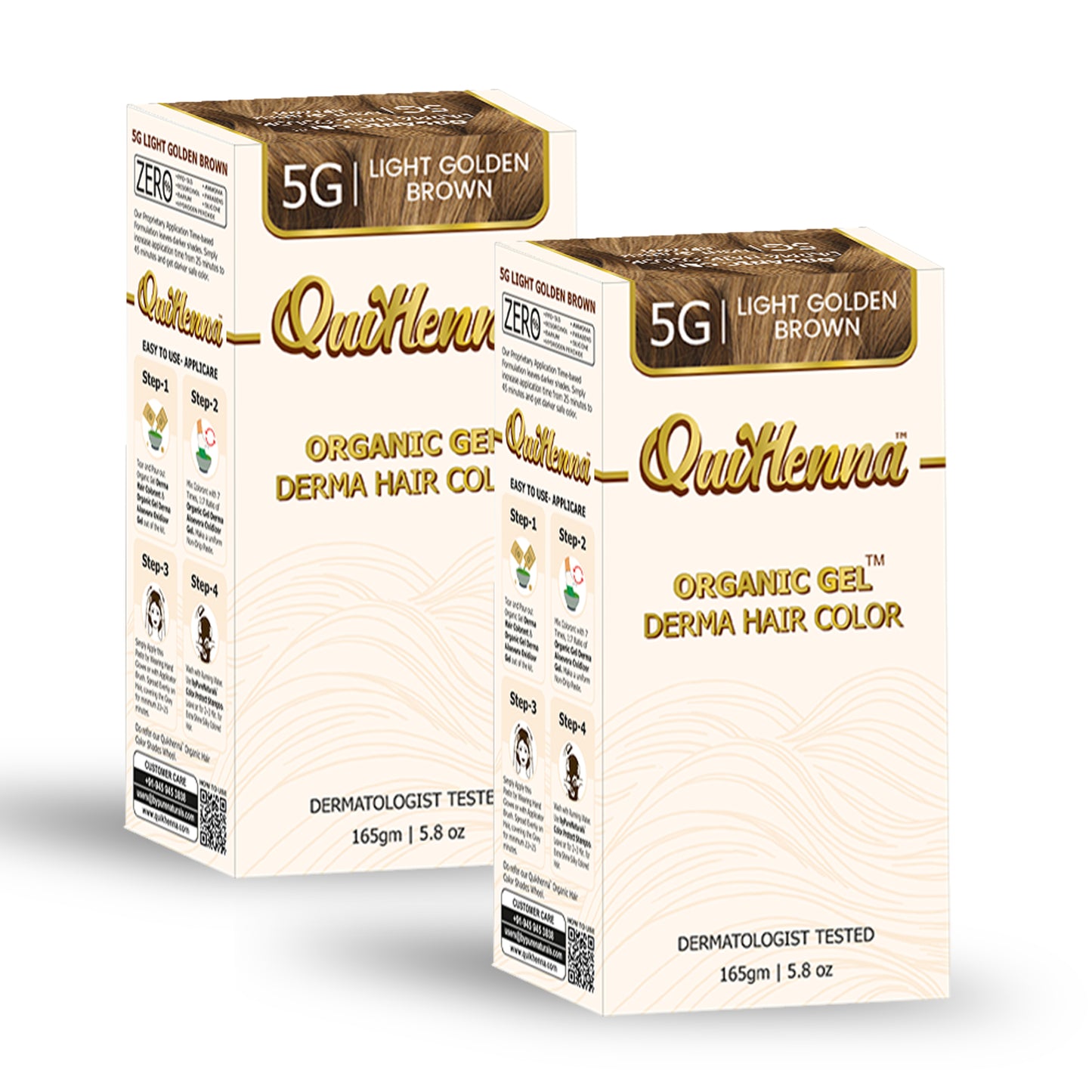 Quikhenna Derma Organic Gel Hair Colour byPureNaturals-20