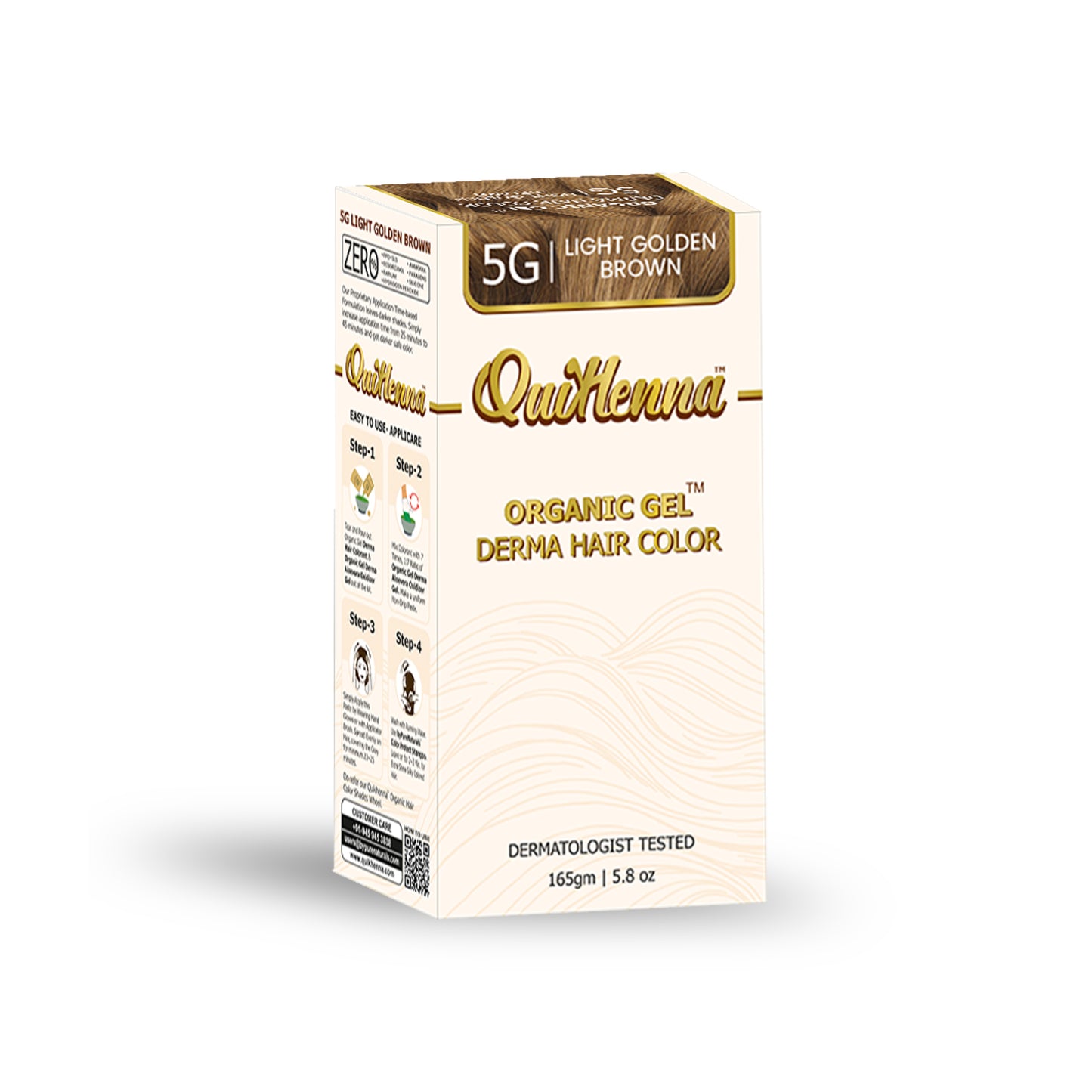 Quikhenna Derma Organic Gel Hair Colour byPureNaturals-19