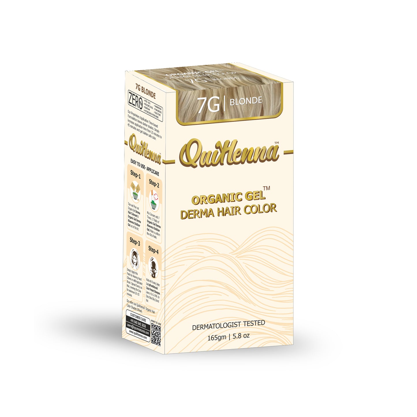 Quikhenna Derma Organic Gel Hair Colour byPureNaturals-25