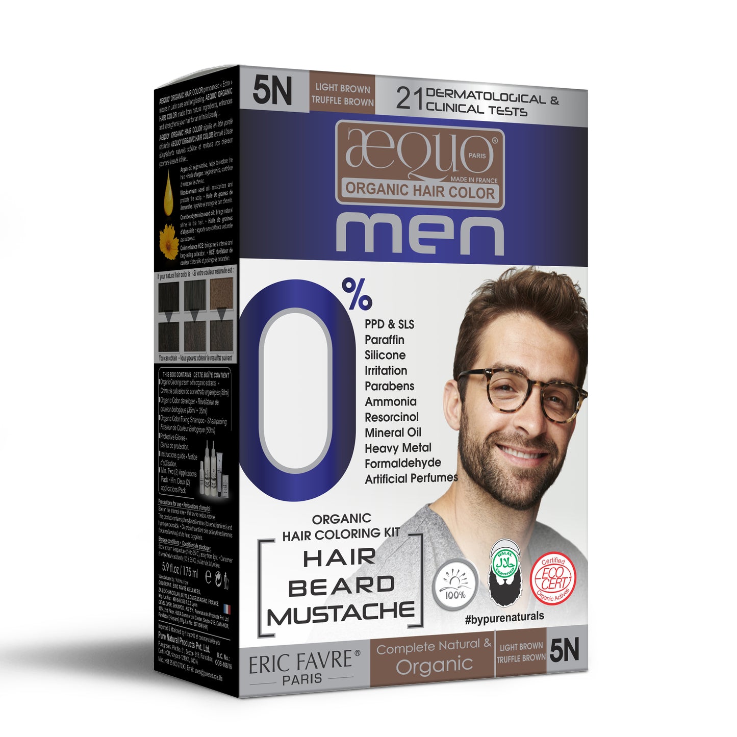 byPureNaturals Organic Cream Hair Colour for Men-11