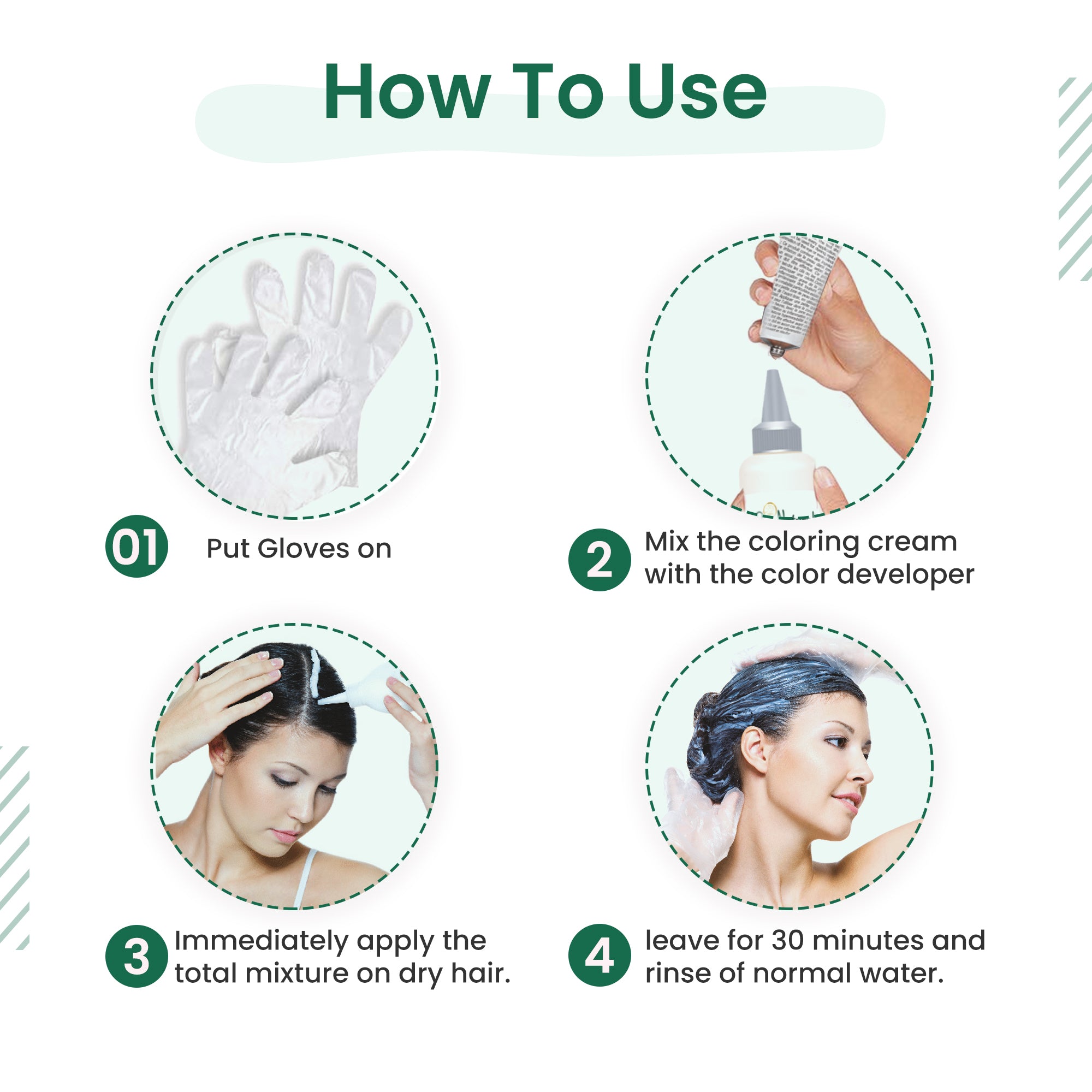 Aequo Organic Cream Hair Color Salon Pack-5