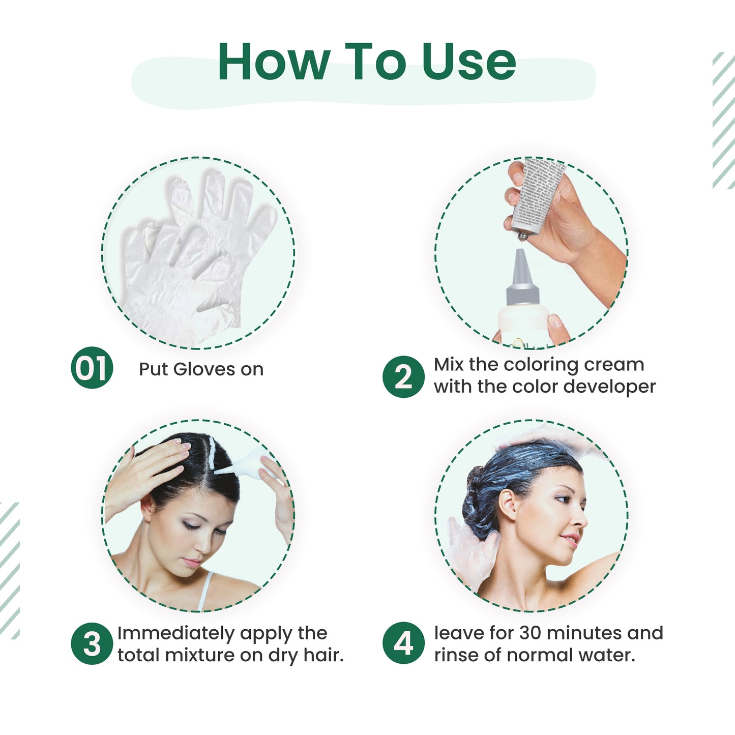 Aequo Organic Cream Hair Color Salon Pack-5