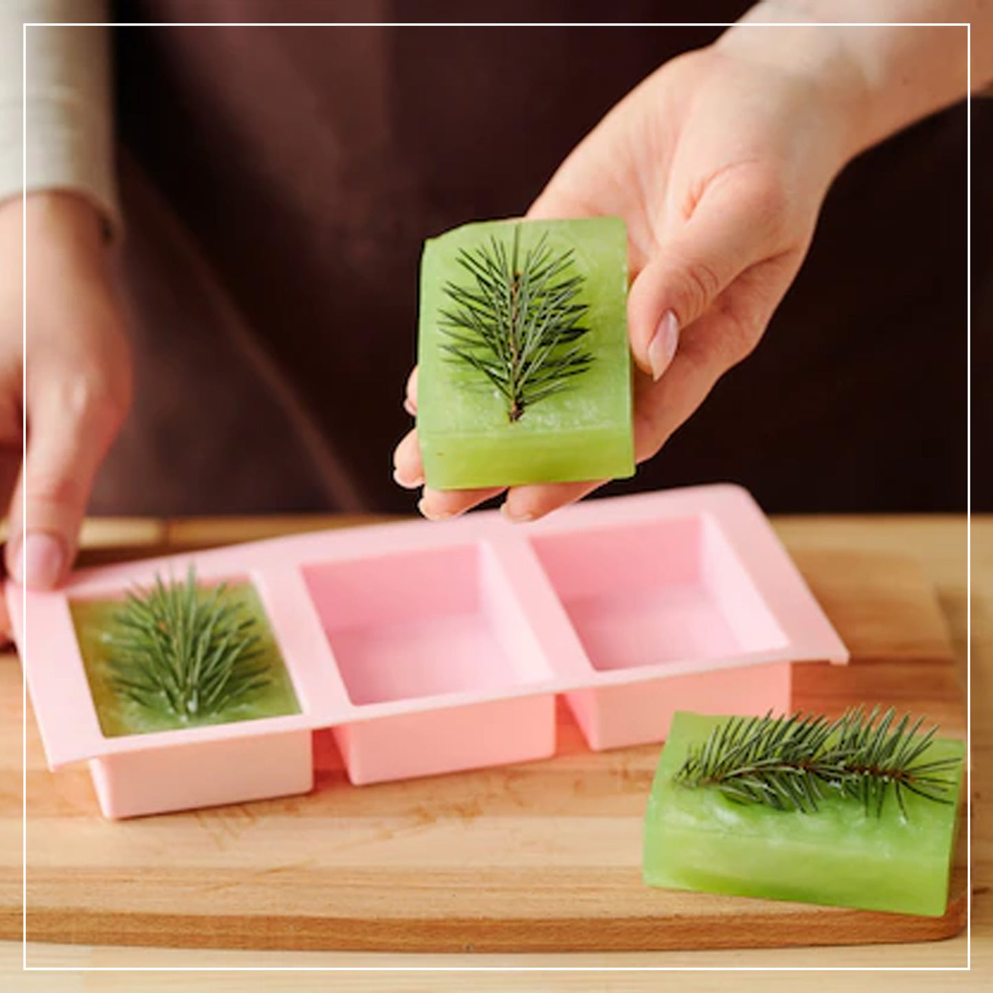 Hasthkar Handmades Soap Base Bar Aloevera 450gm-5