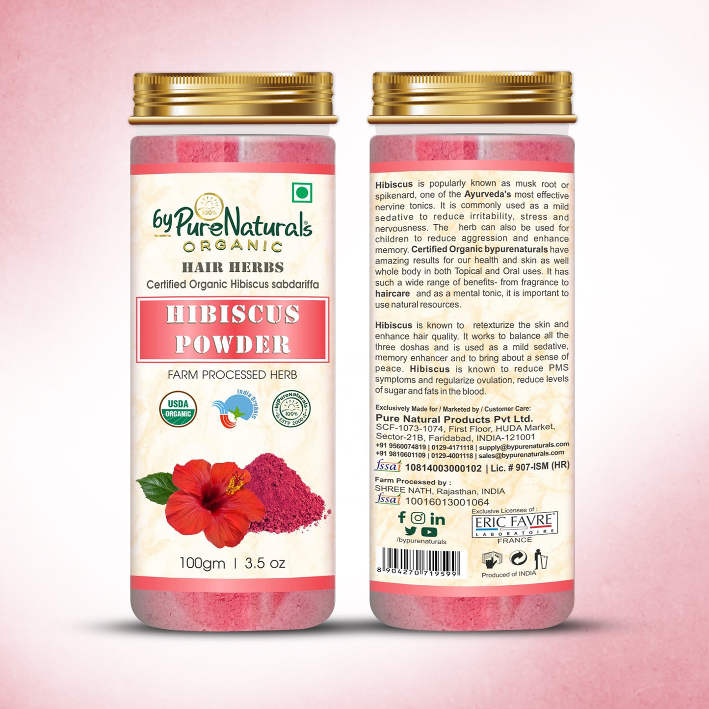 Organic Hibiscus Powder byPureNaturals-3