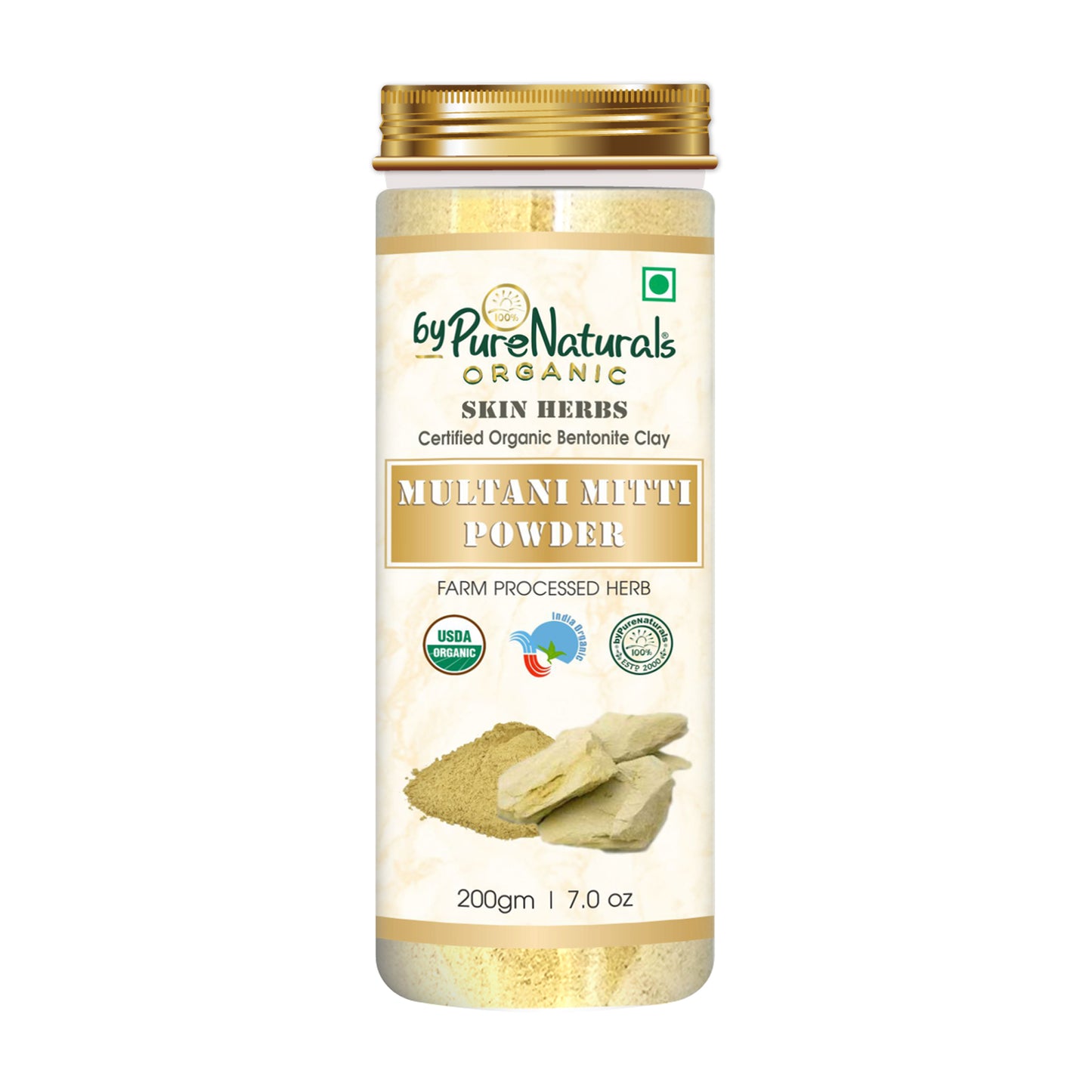 Organic Multani Mitti Powder byPureNaturals-6