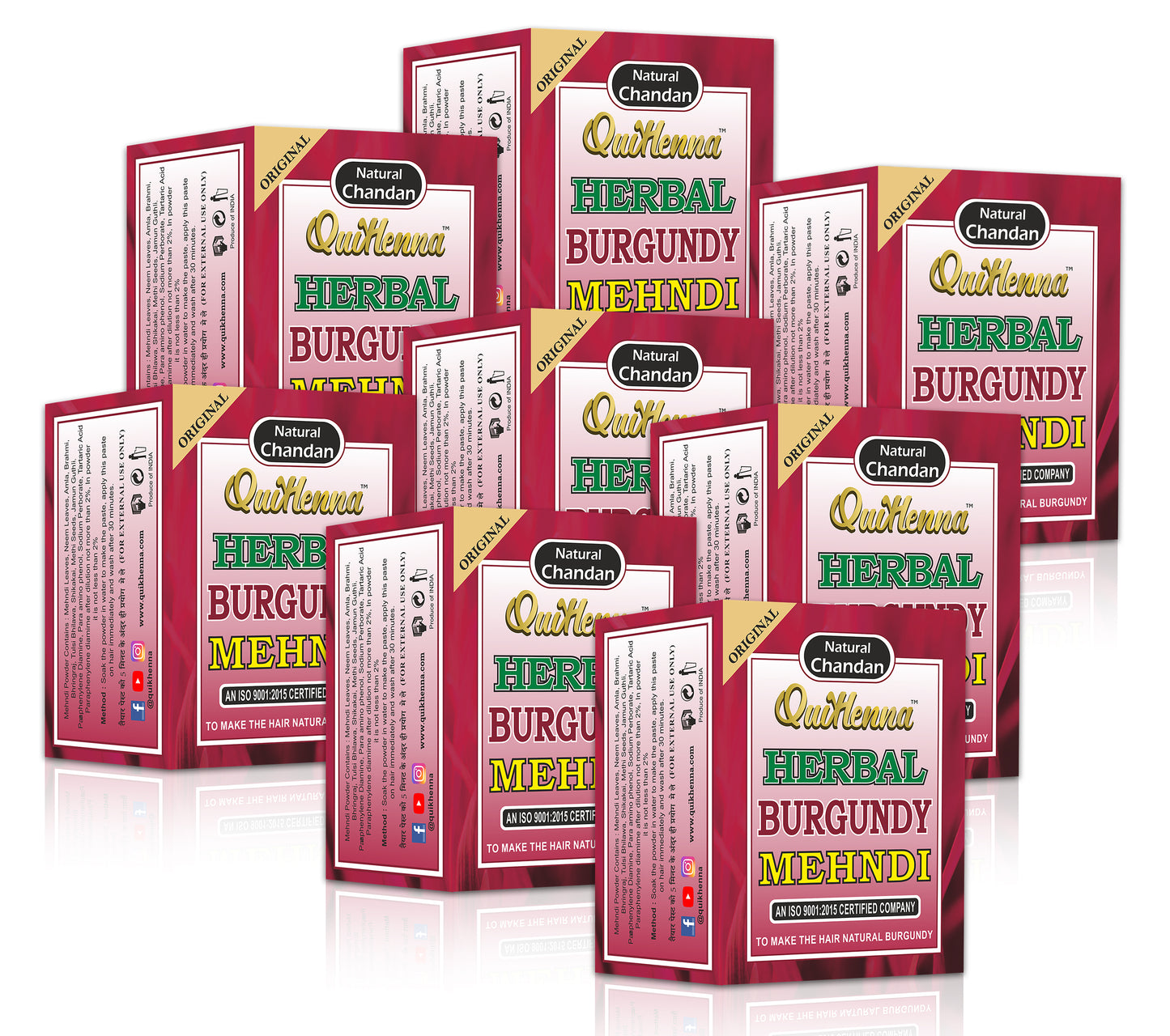 QuikHenna Herbal Burgundy Mehndi byPureNaturals-2