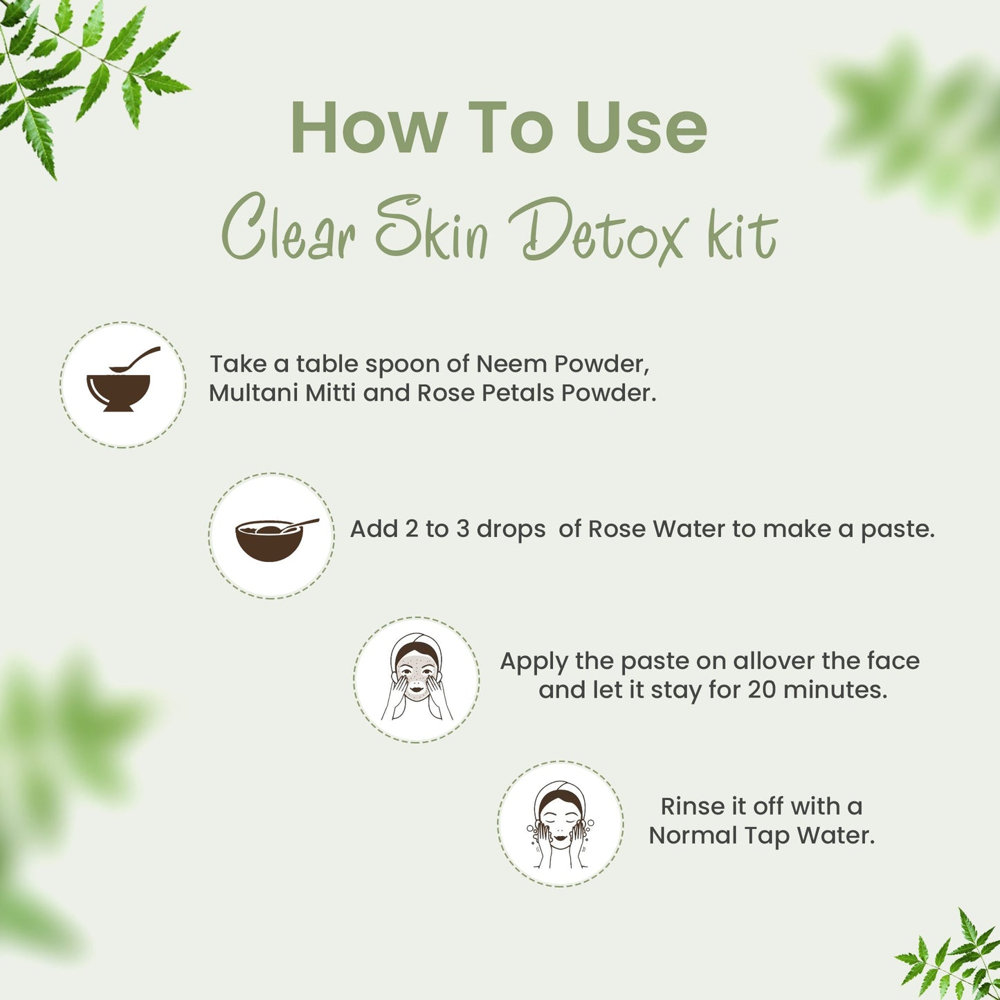 Skin Detox Herbal Powder Pack byPureNaturals-3
