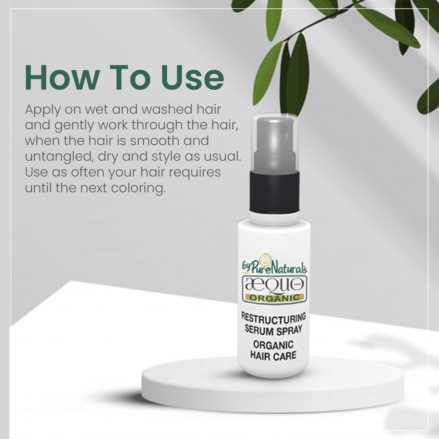 Organic Hair Restructuring Serum byPureNaturals-4
