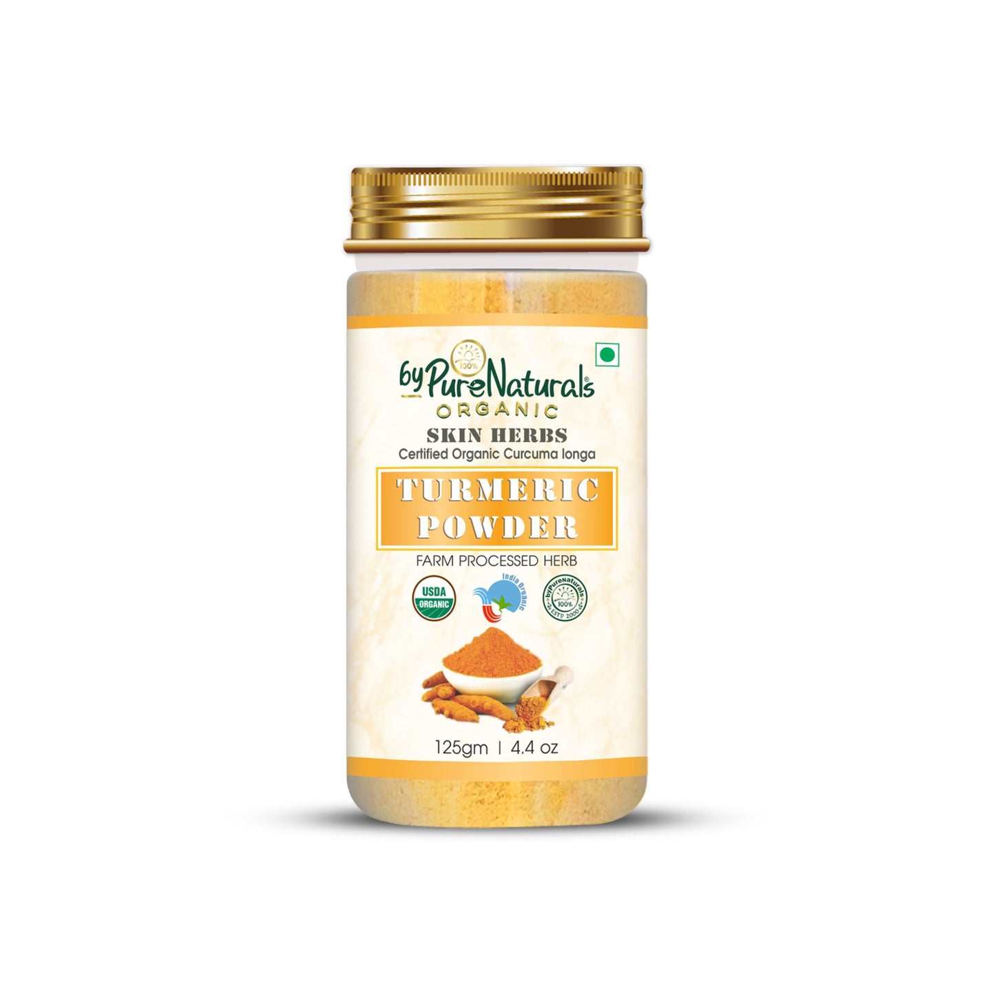 Organic Turmeric Daru Haridra Herb Powder byPurenaturals-4
