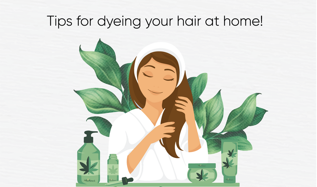 Tips for dyeing your hair at home! 