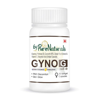 byPurenaturals Gyno-G With Evening Primrose Oil Kin Vitamin 500Mg 30 Softgel Capsules Jar - BuyPureNaturals