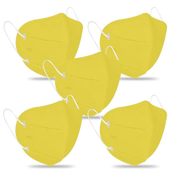 byPureNaturals 5 Layered N95 Reusable Washable Anti Pollution Face Mask With Ear Loop, Certified by CE, ISO & GMP with Bacterial Filtration Efficiency(BFE)≥95% - BuyPureNaturals