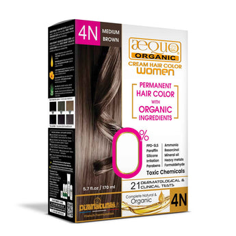 Aequo Organic Cream Hair Colour for Women- 170ml