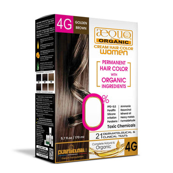 Aequo Organic Cream Hair Colour for Women- 170ml