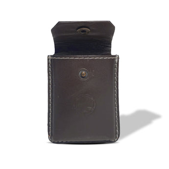 Daira - Single Pocket Leather Card Holder - Tan