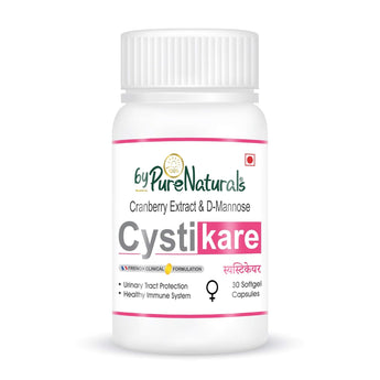 byPurenaturals Cranberry Extract For Uti Kin Vitamin- 30 Softgel Capsules Jar  (30 Tablets) - BuyPureNaturals