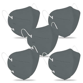 byPureNaturals 5 Layered N95 Reusable Washable Anti Pollution Face Mask With Ear Loop, Certified by CE, ISO & GMP with Bacterial Filtration Efficiency(BFE)≥95% - BuyPureNaturals