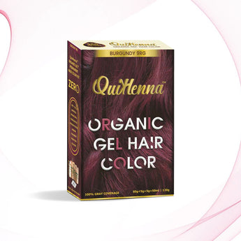 QuikHenna Organic Gel Hair Color 120 Gm - 9RG Burgundy - BuyPureNaturals