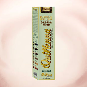 Quikhenna Cream Hair Color 50ml - 4N Medium Brown