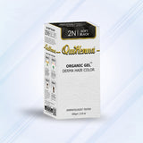 QH+ QuikHenna CLINICA Organic Gel Innovative Derma Hair Color 165gm- 2N Soft Black - BuyPureNaturals