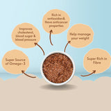 byPureNaturals Gluten Free Alsi Atta (Flaxseed Powder Flour)- 400 Gm - BuyPureNaturals