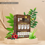 QuikHenna Organic Gel Hair Color 210 Gm - 5G Light Golden Brown - BuyPureNaturals