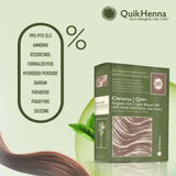 QH+ QuikHenna CHROMA Organic Gel 100% Pure Natural Zero Allergens Hair Color- 140gm - BuyPureNaturals