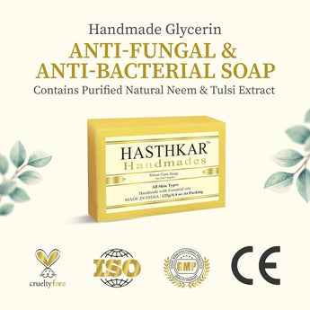Hasthkar Handmades Glycerine Natural Sweat Care Soap - 125gm
