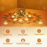 byPureNaturals Pure Cow Ghee Diya Baati for Pooja- 30pcs - BuyPureNaturals
