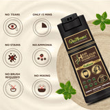 QH+ QuikHenna EVARA Organic Gel Hair Colour Shampoo- 400ml- 3N Dark Brown - BuyPureNaturals