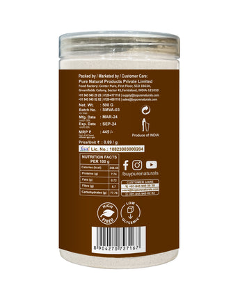 byPurenaturals Sama Rice Atta Flour Jar Pure Ready to Use Vrat Atta - Ready to Use Vrat Atta