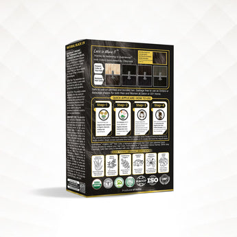 QuikHenna Organic Gel Hair Color 120 Gm - 1N Natural Black - BuyPureNaturals