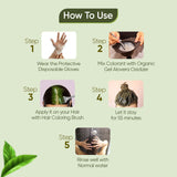 QH+ QuikHenna CHROMA Organic Gel 100% Pure Natural Zero Allergens Hair Color- 140gm - BuyPureNaturals