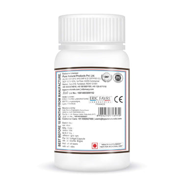 byPurenaturals Gyno-G With Evening Primrose Oil Kin Vitamin 500Mg 30 Softgel Capsules Jar - BuyPureNaturals