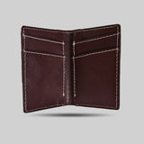 Daira - Bi-Fold Leather Card Holder Cum Wallet - Cocoa Craft - BuyPureNaturals