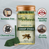 byPureNaturals Bamboo Less Incense Agarwoud Oudh Dhoop Sticks- 30 Sticks Pack - BuyPureNaturals