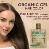 QuikHenna Organic Gel Hair Color 210 Gm - 9RG Burgundy - BuyPureNaturals