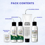 Aequo Organic Cream Hair Colour for Men- 170ml - 1N Jet Black - BuyPureNaturals
